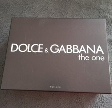 Dolce&Gabbana the one For Men Leere Parfüm Box