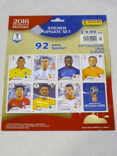 Panini russia 2018 - wm,