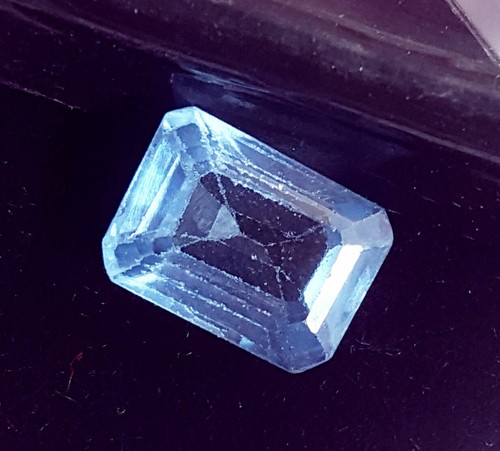 Natürlicher blauer saphir - natürlicher,