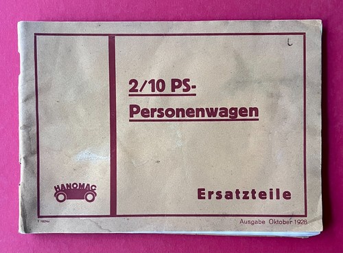 Original hanomag ps - original,