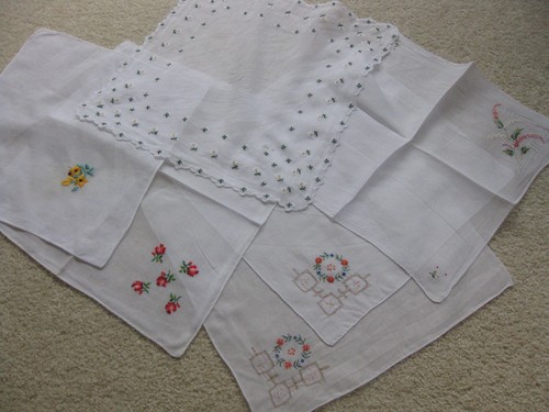 Blumen bestickte batist - bestickte,