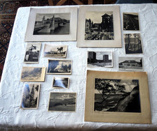 Ostpreussen Land-Karte und 14 Konvolut original Fotos/Postkarten