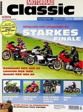 4) Motorrad Classic 04/2014 - Yamaha XJ 900 mit 97PS  - Honda 950 SS Japauto mi