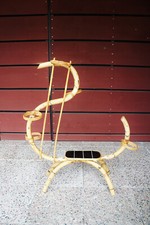 Blumenbank Bambus 50er 60er