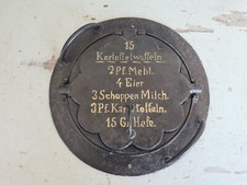 A6006 Altes Waffeleisen mit