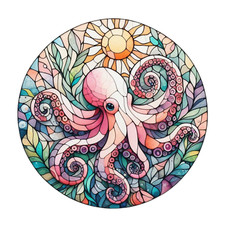 Wandtattoo Aufkleber Octopus