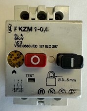 Moeller Motorschutzschalter / 0,4A...0,6A / PKZM 1-0,6