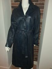 Vintage Trenchcoat aus blauem