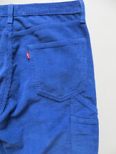 Levi's Herren Cord Jeans Hose, W 32 /L 32, Blaue Workpant Cordhose ! Breitcord !
