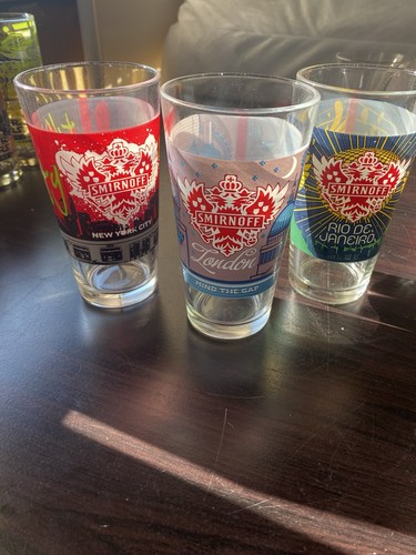 Gläser,3stk,smirnoff