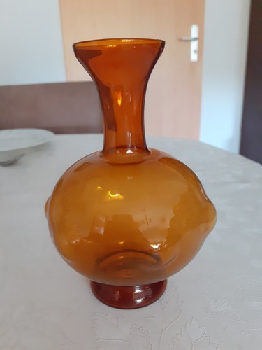 Lauscha glas vase - cm, /