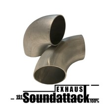 Aluminium Schweißbogen 90° 89mm 3,5" Ladeluft Rohrbogen Turbo Audi VW BMW Alu