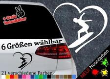Surfer Herz Aufkleber -6
