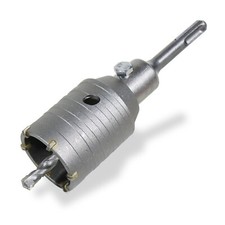 B-WAREN Bohrkrone 50mm steckdosenbohrer beton für Mauerwerk und Beton