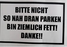 Autoaufkleber Sticker Bitte