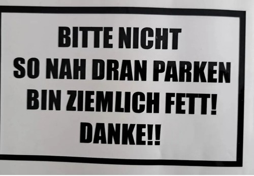 Autoaufkleber sticker bitte - sticker,