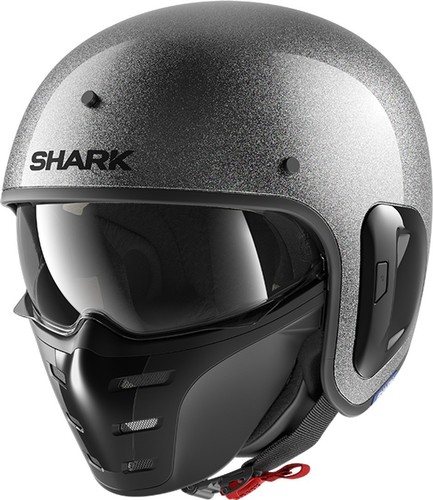 Shark drak glitter jethelm - glitter,