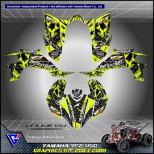 Yamaha YFZ 450 Grafik Kit 2003