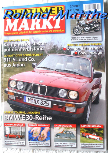 Oldtimer markt bmw - markt, 5-09+bmw