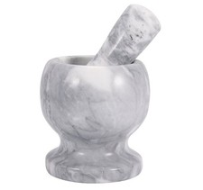Marmor Mörser mit Stößel
