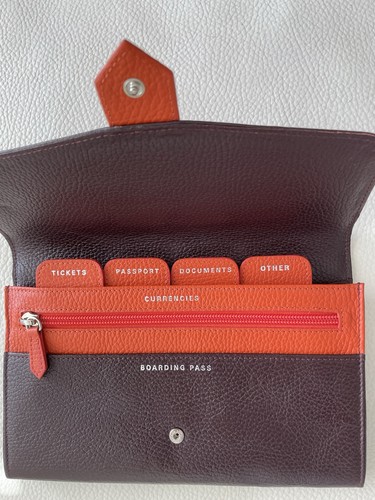 Ledermappe/Wallet/Etui/