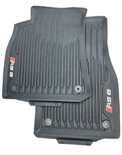 Original Audi RS6 C8 Fußmatten Satz Gummimatten Allwetter 4-teilig vorn + hinten