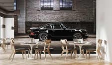 3D Schwarz Retro Auto Q4438