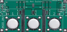 2:1 HF Antennenschalter PCB