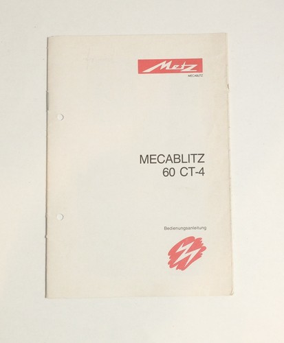 Metz mecablitz 4 - mecablitz, 60