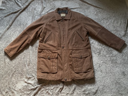 Itallo herren lederparka - herren, braun
