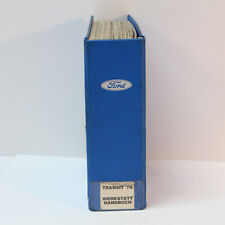 Ford Transit III - Werkstatthandbuch Reparaturanleitung ab Bj. 1978 - 1985