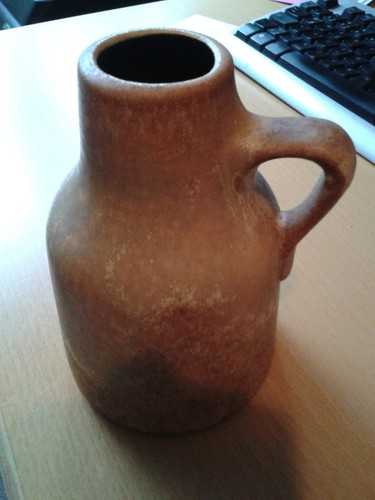 Schöne beige krug vase - beige, krug-vase