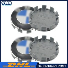 4x 68mm Nabendeckel Felgendeckung Radnabenkappen 36136783536 für BMW