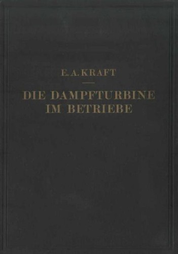 Die dampfturbine betriebe - im,
