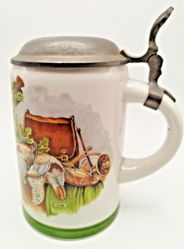 Porzellan bierkrug l mit - porzellan-bierkrug,
