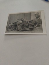 Foto WK2 Motorrad Zündapp K 800 Wehrmacht Soldaten  