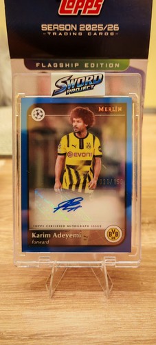 Adeyemi auto topps merlin - auto,