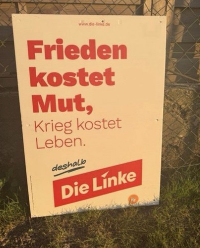 Wahlplakat