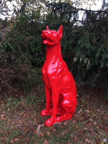 Design dobermann figur - design,