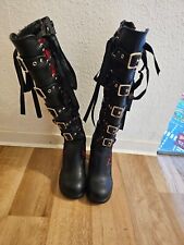 Demonia Gothic Stiefel ungetragen 
