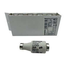 5 Stück SIEMENS Sicherung DIAZED Sicherungseinsatz 500V 20A 5SB2711