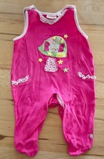 Kinderkleidung Gr. 68 ärmelloser rosa Strampler von Liegelind