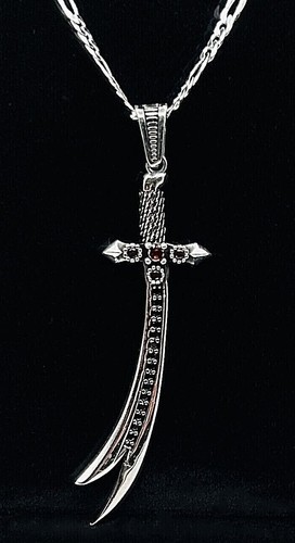 Schwert mikro stein kette - stein,