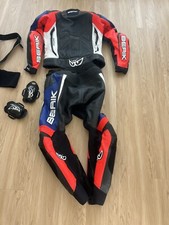 Motorrad Lederkombi Berik Neuwertig 2 Teiler