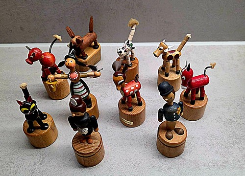 Alte drückfigur wackelfigur - alte, drückfigur,