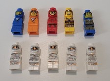 Lego Mikrofiguren, Microfiguren, 10 Stück, Ninja, Mumie, Konvolut, Mix