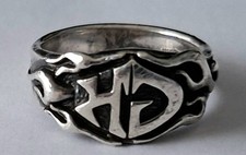 Harley Davidson Ring Silber