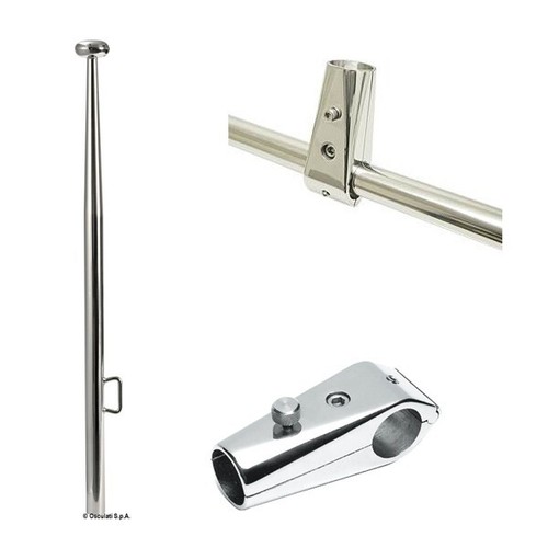 Flaggenstock 61cm länge mit - flaggenstock,