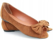 Ballettschuhe ausschnitt peep - ausschnitt,