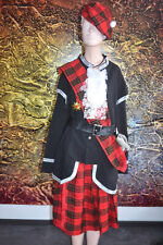 Schottenkostüm,Herren,Verkleidung,Gr.56,PARTY WORLD,6 tlg.